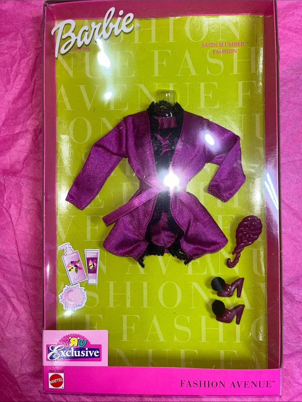 2000 Barbie Fashion Avenue Lingerie Collection - Satin Slumber (#27430) NRFB